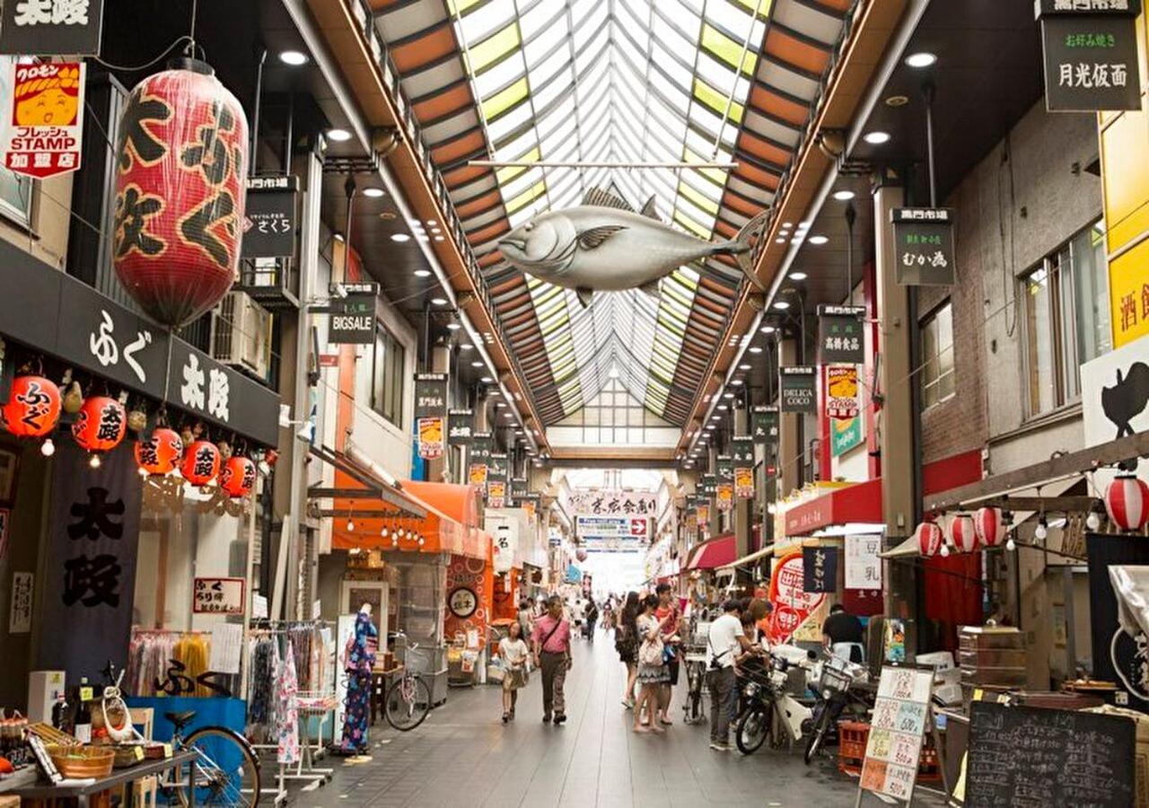 Kuromon Crystal Hotel Osaka Zewnętrze zdjęcie